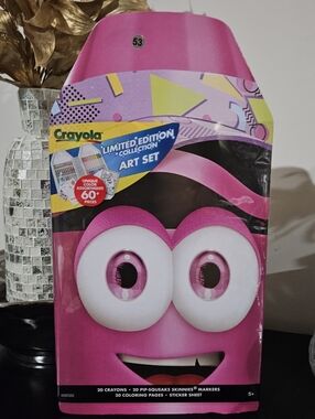 Crayola Mully, Mulberry, Limited Edition Art Set - Unique Colors, 60+ Pieces